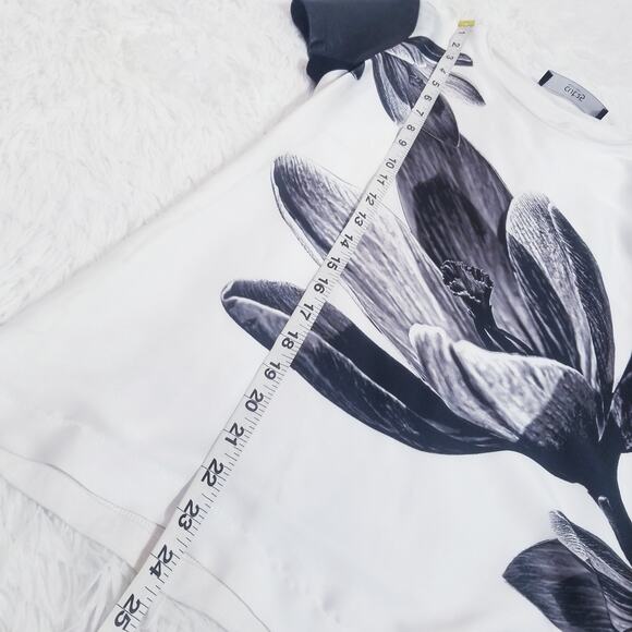 cut25 Yigal Azrouel Lambskin Sleeves Blouse - Picture 8 of 15